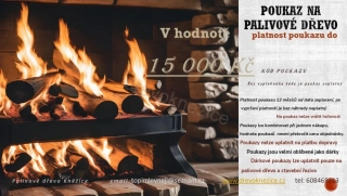 Dárkový poukazy 15 000 Kč